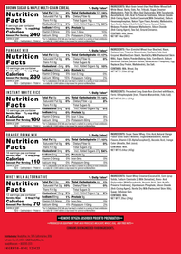 2 Week Emergency Food Supply Nutrition Facts