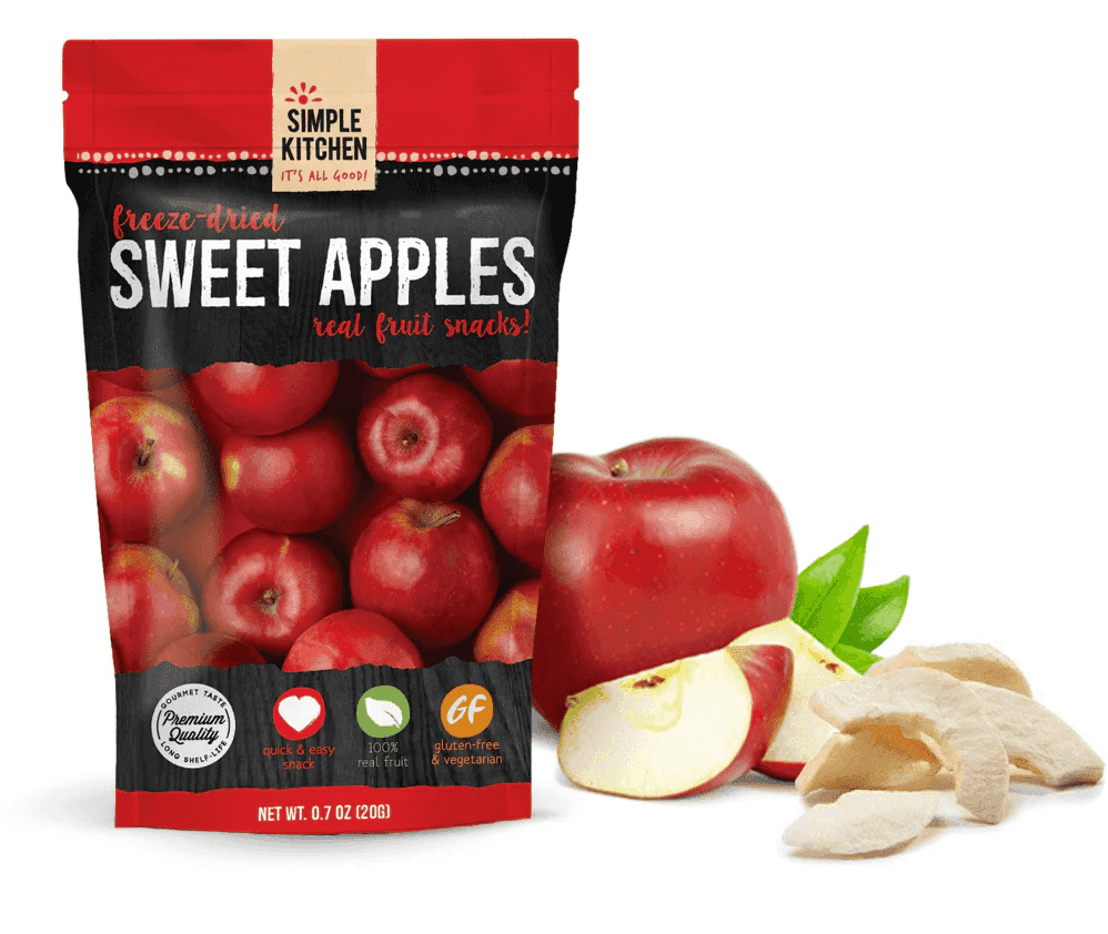 3 Day Adventure Emergency Food Sweet Apples