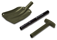 Aluminum Utility Shovel Olive with Parts