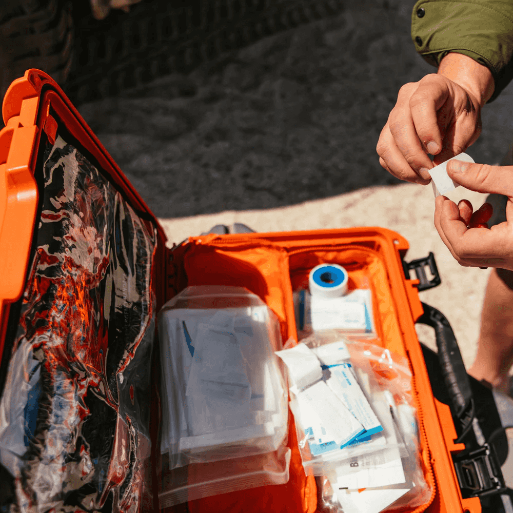 Best waterproof auto first aid kit open