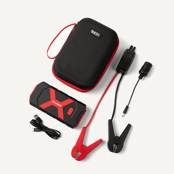 Jumpie Portable Jump Starter Case and Accessories