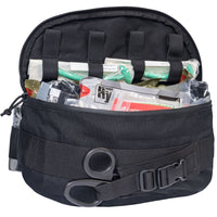 Tactical Rapid Deployment Kit Case Black Open