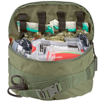 Tactical Rapid Deployment Kit Case Green Front Open