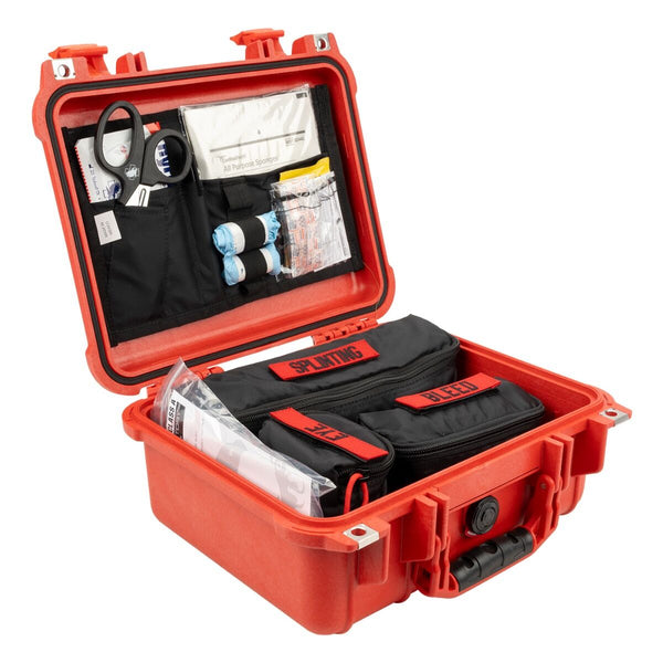 Trauma First Aid Kit Hard Case Open Right